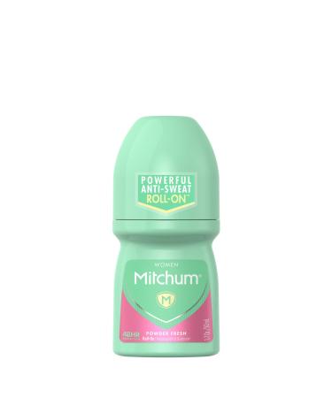 Mitchum for Women Roll On Anti-Perspirant & Deodorant Powder Fresh 1.7 Oz (Pack of 6) - Buy Online on GoSupps.com