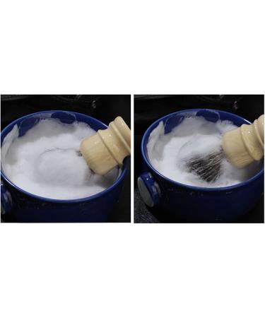 Grockstr Ceramic Shaving Cups for Men - 2-Pack Wide Opening & Threaded Base Royal Blue & Dark Blue for Brushes & Soap - Buy Online on GoSupps.com