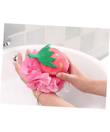 Angoily 6 Pcs Mesh Bath Sponge Set - Exfoliating Loofah Mitts & Body Poufs for Spa Quality Clean | Ideal for Beach & Bath - Buy Online on GoSupps.com