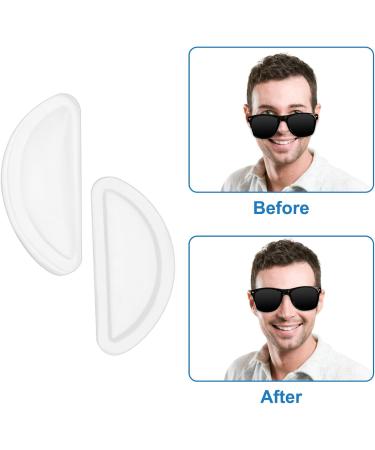 Buy YuxianLB Silicone Nose Pads for Glasses - 20 Pairs Slide-Resistant Self-Adhesive & Soft Ideal for Eyeglasses & Sunglasses - Increased Comfort & Grip (White) - Buy Online on GoSupps.com