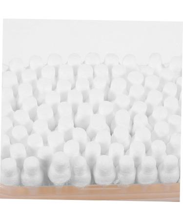 100pcs Double Ended Cotton Swabs for Babies - Large Tips Ear Wax Removal Cotton Buds - Portable Baby Cotton Sticks - Buy Online on GoSupps.com