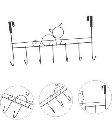ABOOFAN Jacket Hanger Towel Rack Over Door Towel Hook Cabinet Hooks Over The Door Hook Hangers Clothes -Mounted - Buy Online on GoSupps.com
