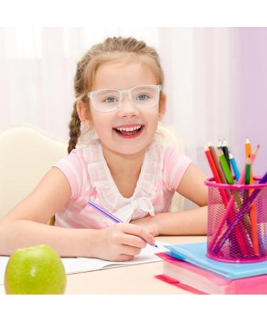 Blue Light Blocking Glasses Clear Anti-Glare Glasses Clear Glasses Light to Prevent Eye Fatigue Anti Blue Light Blocking Reading Glasses Unisex for Women Girl and Men (Transparent Glasses Frames) - Buy Online on GoSupps.com