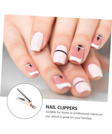 minkissy Nail Scissors Artificial Nails Trimmers Nail Art Clipper French Nail Tool Nail Trimmers Cuticle Nippers Manicure Pedicure Tool Nail Fake Nails Stainless Steel Acrylic - Buy Online on GoSupps.com