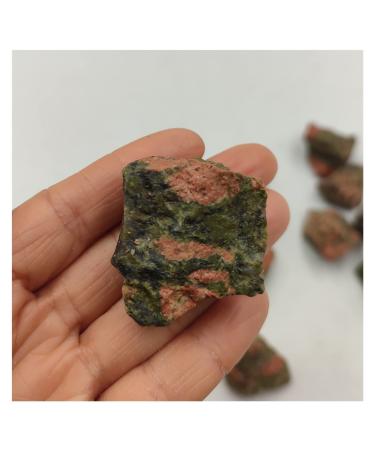Feng Shui Decorate 1pc Natural Rough Gemstone Specimen Crystal Reiki Loose Irregular Shaped Raw Ward Off Evil Spirits Classical Raw Rough Natural Lucky Jewelry Stone Possesses Piedras decorati ERTEYIN 1pc 20-40mm Random
