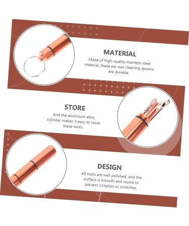 Healifty Ear Cleaning Kit - Stainless Steel Spring Ear-Picker Set for Adults - Buy Online on GoSupps.com