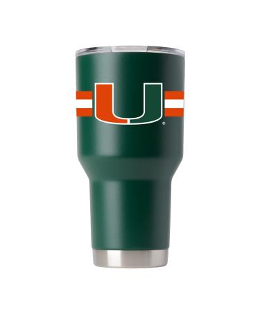 Gametime Sidekicks Miami 30oz Green Tumbler - 360 Wrap