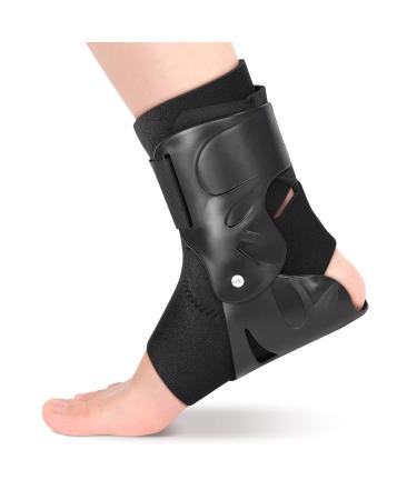 Ankle Brace Drop Foot Brace Sprain Plantar Fasciitis Foot Socks Adjustable Compression Foot Drop Ankle Brace for Injury Recovery Joint Pain Achilles Tendon Heel Spurs