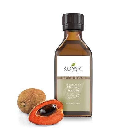 Au Natural Organics Mamey Sapote Oil - Aceite De Hueso De Mamey | Cold Pressed  Extra Virgin Natural Moisturizer for Skin  Face  Body & Hair | Unrefined  Non-GMO  Food & Therapeutic Grade 3.4oz/100ml - Buy Online on GoSupps.com