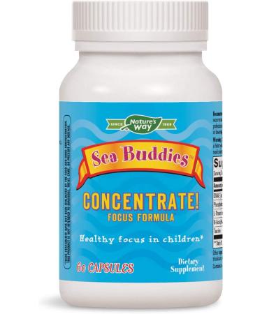 Nature's Way Sea Buddies Concentrate! Focus Formula 60 Capsules
