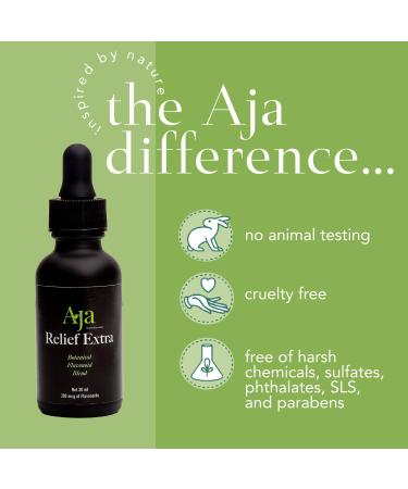 Aja Relief Extra Tincture - 30ml Natural Discomfort Relief | Fast Worldwide Shipping - Buy Online on GoSupps.com