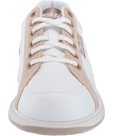 Dexter Groove IV Women's Bowling Shoes - White Nubuck/Rose Gold - Size 8 - Buy Online on GoSupps.com