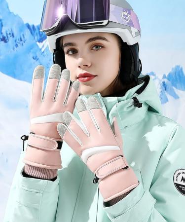 Buy Waterproof Warm Winter Gloves for Women - Thermal Ski & Touchscreen Windproof Gloves - Ideal for Hiking Cycling & Motorcycling - Buy Online on GoSupps.com