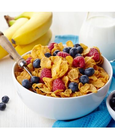 Organic Corn Flakes (No Added Sugar) 500g | Certified Organic by Fenbrook Organic - Buy Online on GoSupps.com