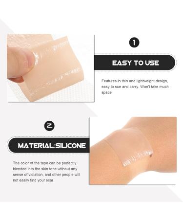 Silicone Scar Sheets Roll - Reusable Adhesive Tape for Scar Removal, C-Section, Surgery, Burn & Keloid - Medical Grade - Buy Online on GoSupps.com