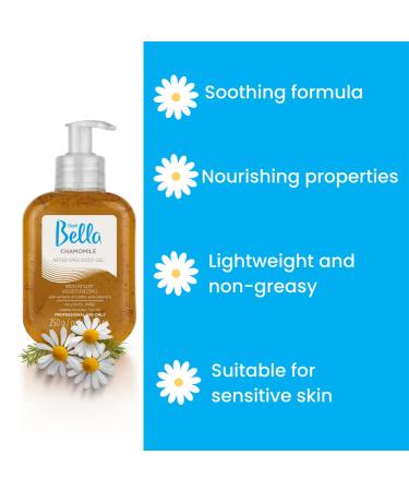 DEPIL BELLA Chamomile Body Gel - Soothing Post-Waxing & After Sun Care (3 Pack, 250g) - Buy Online on GoSupps.com