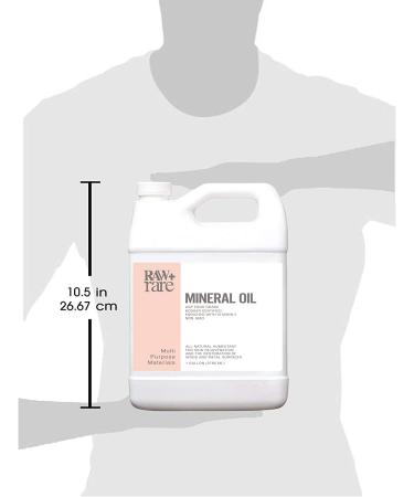 Food Grade Mineral Oil Gallon for Cutting Boards & Kitchen Tools - Vegan, Safe for Wood/Bamboo, Butcher Block Conditioner - 1gal by Raw Plus Rare - Buy Online on GoSupps.com