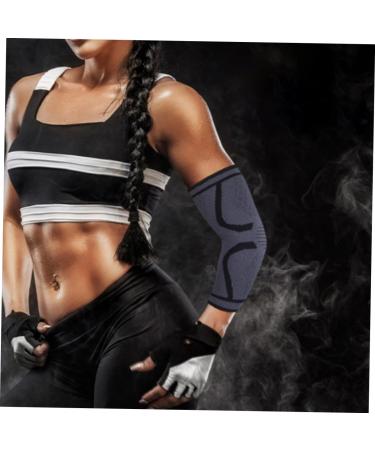 Healifty Elbow Brace Sleeve - 2 Pairs Wristband & Elbow Support for Yoga Protective Guard & Comfort | Best Elastic Elbow Protection - Buy Online on GoSupps.com