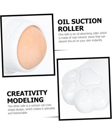 TOVINANNA 2 Pcs Volcanic Stone Oil-absorbing Ball Make up Kit Facial Tool Volcanic Rock Clean Whetstone White - Buy Online on GoSupps.com