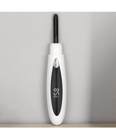 Electric Eyelash Curling Tool | Heat Lash Curler | Electric Heated Lash Curler | Fast Heating Electric Anti Burn Eyelash Curler Heated for Natural Long Lasting Eyelashes Upgraded Eyelashes-white - Buy Online on GoSupps.com