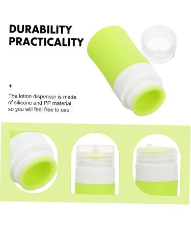 Cylindrical Bottling Travel Lotion Travel Toiletries Containers Makeup Containers Travel Size Containers Empty Lotion Containers Cosmetic Lotion Containers Travel Cosmetics Bottle - Buy Online on GoSupps.com