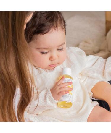 EVOLUDERM - Baby Sweet Almond Oil - Nourishes - Softens - Protects - 100 ml - 99.6% Natural Origin - Vegan - Made in France - Pack of 3 x 100 ml - Buy Online on GoSupps.com