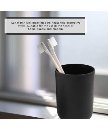 Beaupretty Bade Accessories Set - Halter Toothbrush Black Lashing Bottle Tooth Shell Mug & Lotion Pump - Practical Bath & Shower Essentials - Buy Online on GoSupps.com