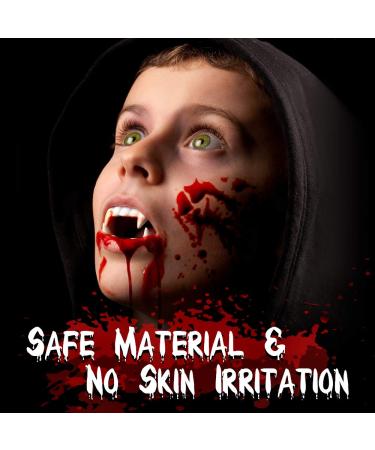 Halloween Fake Blood Spray 1oz - Realistic, Safe and Washable Halloween Blood Makeup for Clothes and Face - Buy Online on GoSupps.com