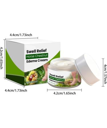 Leg Cream - 30g Fast Absorbing Swelling Balm - Body Moisturizer - For Massage and Relaxation of Shoulders Elbows Legs Ankles and Feet - Buy Online on GoSupps.com