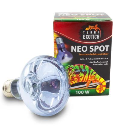 Terra Exotica Neo Spot - UV Radiation Terrarium Reflector | 25W 40W 60W 75W 100W & 150W Models - Ideal Heat & Light Source for Terrarium Dwellers - Buy Online on GoSupps.com