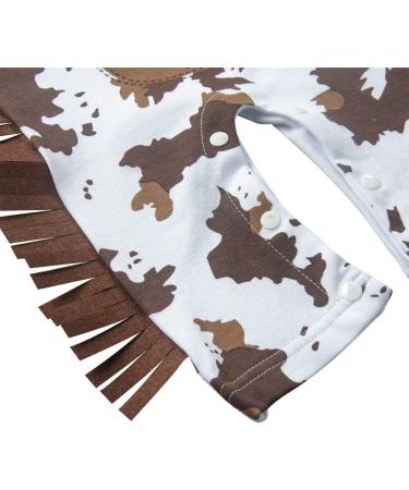 Nyan Cat May's Baby Cowboy Romper | Baby Toddler Boys 6-12 Months Brown - Buy Online on GoSupps.com