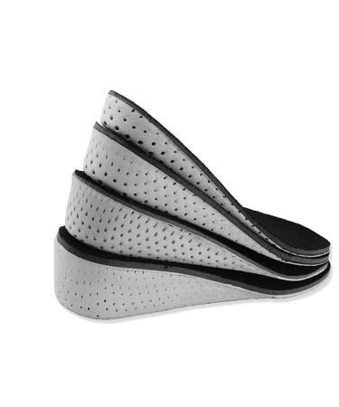 Cherish 3 Pairs Insoles for Women and Men Variable Height Plantar Fasciitis Orthopedic Shoe Inserts Supportive (2 cm)