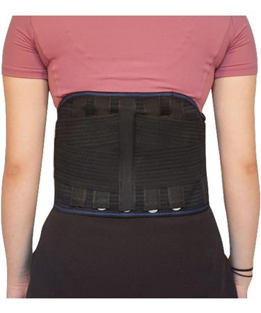Buy Lumbar Support Yoga Belt with Steel Plate - All-Year Exercise Waist Support (Black Size S) - Buy Online on GoSupps.com