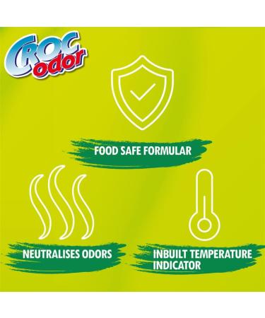 Croc Odor Frigorifico - Premium Odor Eliminator for Refrigerators | International Shipping Available - Buy Online on GoSupps.com