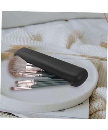 Mikinona 1set Powder Puff Storage Box Make up Travel Egg Rack Silica Gel Black 20X4.8CM - Buy Online on GoSupps.com