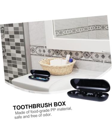 Plafope Portable Toothbrush Storage Box - 2 Piece Travel Case & Electric Toothbrush Holder - Buy Online on GoSupps.com