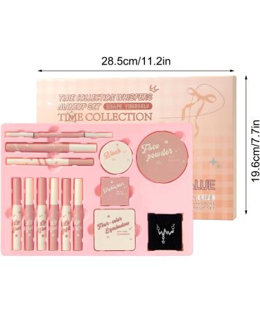  Generisch Lip makeup kit lip gloss blush face powder with necklace for everyday wear parties weddings holidays birthdays teens - Buy Online on GoSupps.com