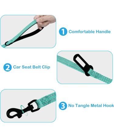 PetBonus Adjustable Cat Harness & Lead Set - Escape Proof Kitten Vest - Breathable & Reflective - Turquoise (Small) - Buy Online on GoSupps.com