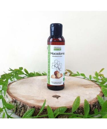 Organic Macadamia Oil - 100% pure and natural - 100ml - PROPOS'NATURE - Buy Online on GoSupps.com