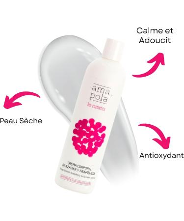 Orange blossom and raspberry body cream 400 ml - Buy Online on GoSupps.com