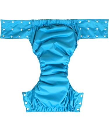 Perfect Reusable Cloth Diapers for Adults - Leak-Proof Washable Durable Incontinence Pants for Seniors - Breathable Fast-Drying Blue - Buy Online on GoSupps.com