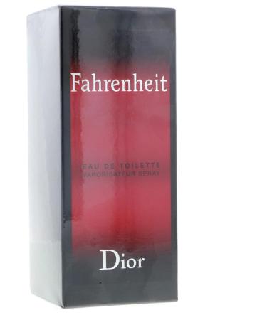 Fahrenheit for Men by Christian Dior - 3.3 / 3.4 oz (100 ml) EDT Spray 3.4 Ounce - Buy Online on GoSupps.com