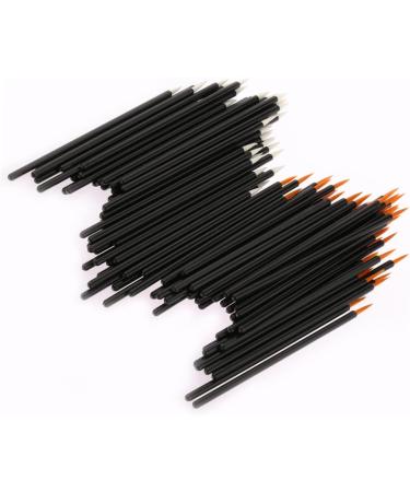 Healeved 300 Pcs Cosmetics Brush Cosmetic Brush Eyeliner Brush Applicator Facial Wand Face Wand White - Buy Online on GoSupps.com