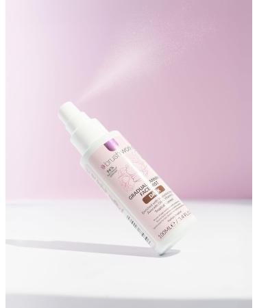 Brushworks Bronzing Tanning Face Mist - Dark 100ml - Buy Online on GoSupps.com
