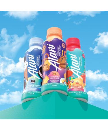 Alani Nu Protein Shake Ready to Drink Naturally Flavored Gluten Free Only 140 Calories with 20g Protein per 355mL bottle (Fruity Cereal 12 Pack) - Buy Online on GoSupps.com