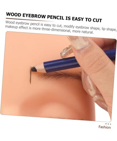 Healeved 3 Sets Eyebrow Pencil Eyebrow Pen Eyebrow Wood Pencils Positioning Pen Blue Plastic - Buy Online on GoSupps.com
