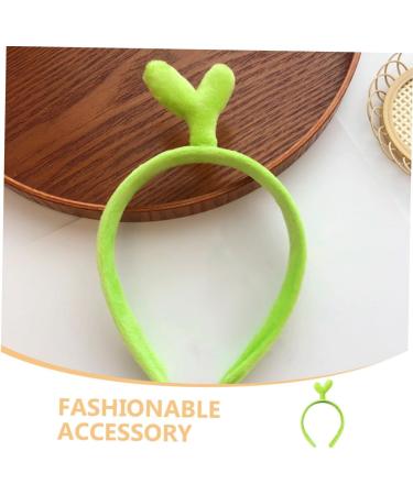 Mikinona Green Bean Sprout Headband Bopper Headband New Years Party Supplies Birthday Headband Photo Booth Props Wedding Party Headwear Women Headbands Birthday Hair Accessories Photo Prop - Buy Online on GoSupps.com