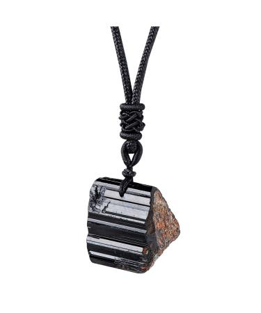 Chakra Pendant with Chain - Natural Stone Necklace to Soothe Emotions - Energy Cleanser for Home Shopping Traveling Dating Gathering Working Buogint