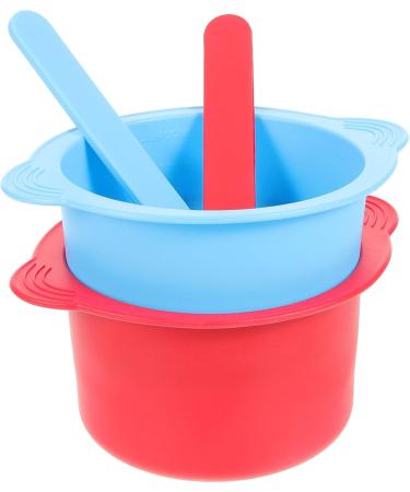 6 STK Silicone Wax Melting Pot Set - Reusable Wax Warmer Bowls & Heating Liners for Salon Use - Buy Online on GoSupps.com