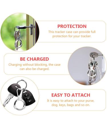 Metal Car Key Holder Case with Bright Silver Lanyard Keychain - Anti-Loss & Scratch Resistant - Buy Online on GoSupps.com